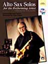 ALTO SAX SOLOS FOR THE PERFORMING ARTIST thumbnail