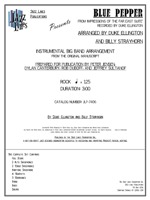 BLUE PEPPER (FROM THE FAR EAST SUITE): Arranged by Duke Ellington and Billy Strayhorn, Prepared by Rob DuBoff and Jeffrey Sultanof: Jazz Lines Publications