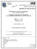 AMAD (FROM THE FAR EAST SUITE): Arranged by Duke Ellington, Prepared by Peter Jensen, Rob DuBoff, Dylan Canterbury, and Jeffrey Sultanof: Jazz Lines Publications