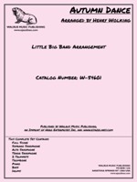 AUTUMN DANCE: Arranged by Henry Wolking: Walrus Music Publishing
