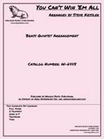 YOU CAN'T WIN 'EM ALL: Arranged by Steve Kessler: Walrus Music Publishing