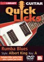 View: GUITAR QUICK LICKS - RUMBA BLUES IN THE STYLE OF ALBERT KING