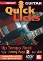 View: GUITAR QUICK LICKS - UP TEMPO ROCK IN THE STYLE OF JIMMY PAGE