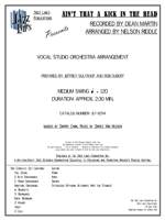 Ain T That A Kick In The Head Download Arranged By Nelson Riddle Prepared By Jeffrey Sultanof And Rob Duboff Jazz Lines Publications