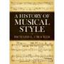 View: HISTORY OF MUSICAL STYLE