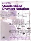 View: GUIDE TO STANDARDIZED DRUMSET NOTATION