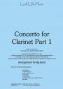 CONCERTO FOR CLARINET, PART 1