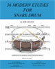 View: 36 MODERN ETUDES FOR SNARE DRUM
